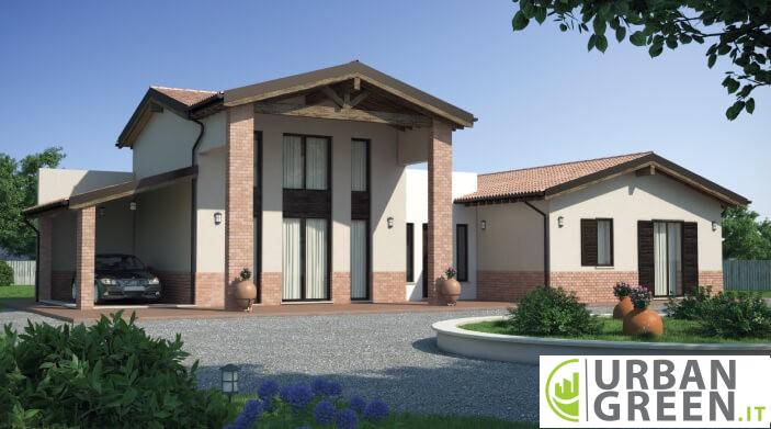 planimetria casa in legno da 200mq progetto urb10