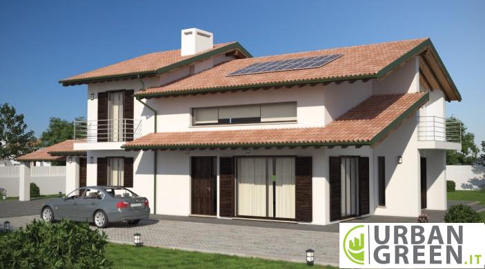 casa in bioedilizia su due livelli urb11