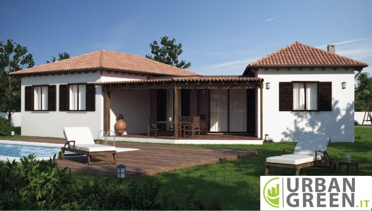 casa in legno monopiano urb28