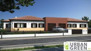 casa bifamiliare in legno da 280mq