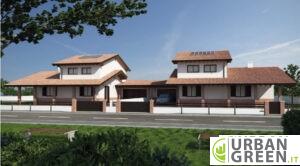 casa in legno bipiano bifamiliare